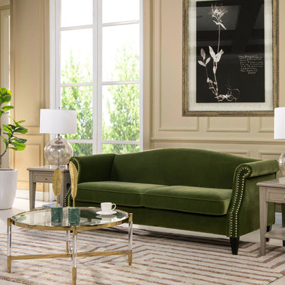 Elaine Camel Back and the Small Space Sofa