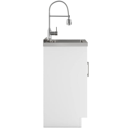 Hennessy Deluxe Laundry Cabinet With Faucet Sink