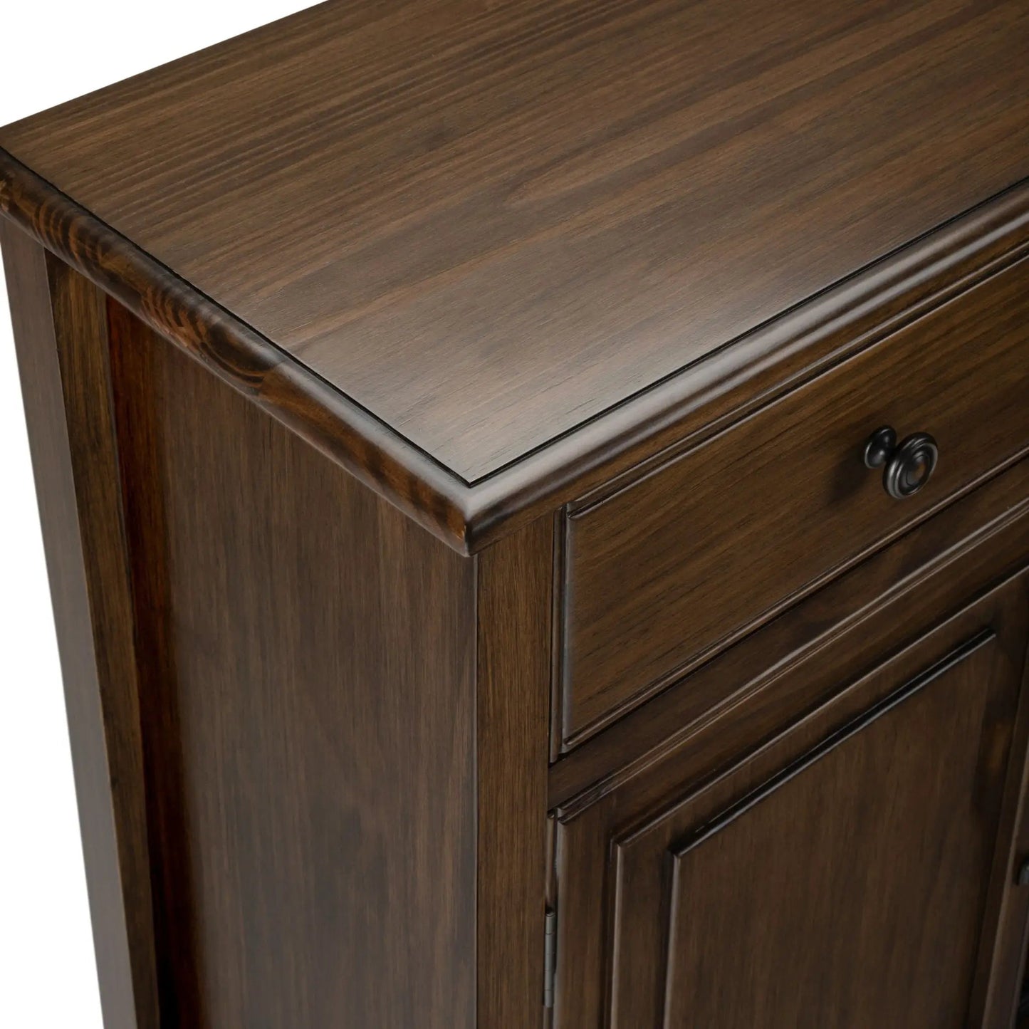 Connaught Solid Wood Entryway Storage Cabinet