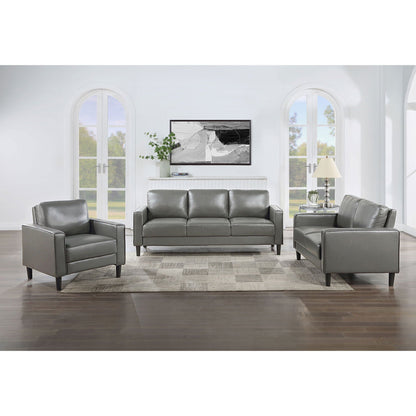 Farallone Contemporary Track Arm Plush Sofa