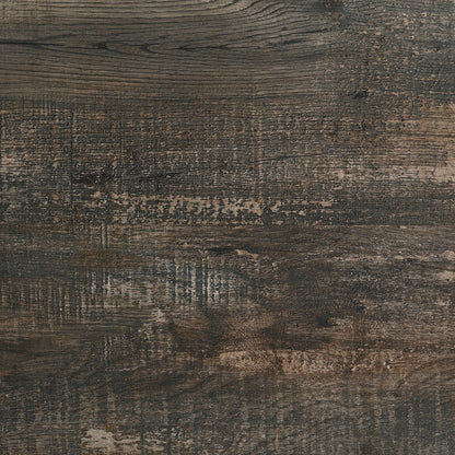 Georgina Panel Bed and Weathered Wood Finish