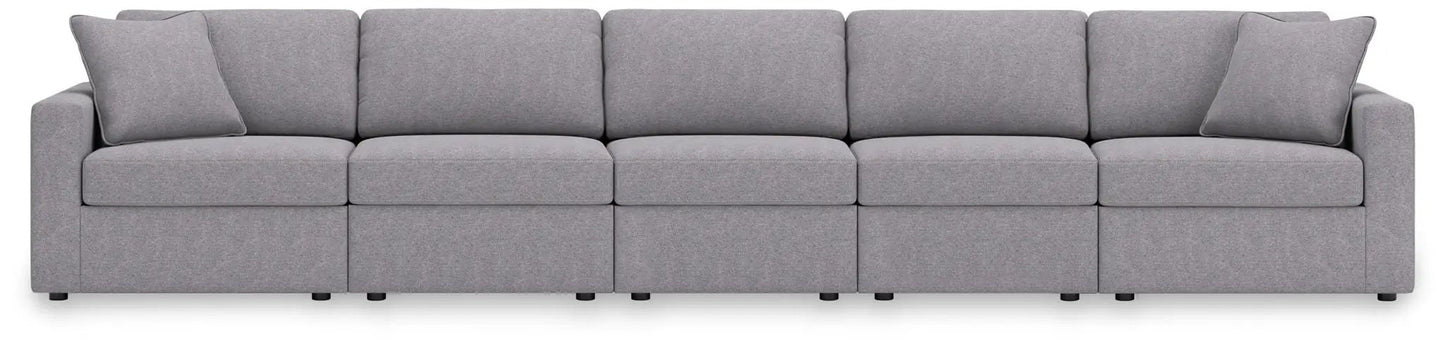 Modmax Sectional in Granite Performance Fabric
