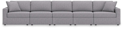 Modmax Sectional in Granite Performance Fabric