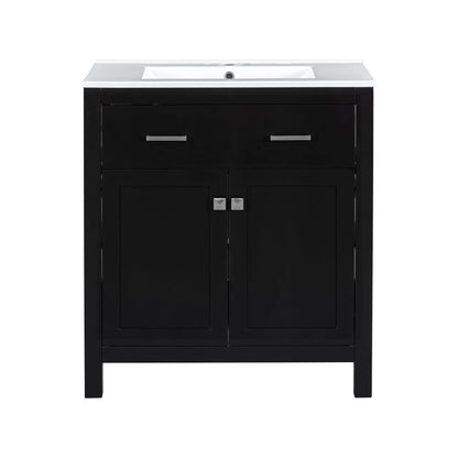 Bathroom Vanity Ceramic Sink and Soft Close Doors