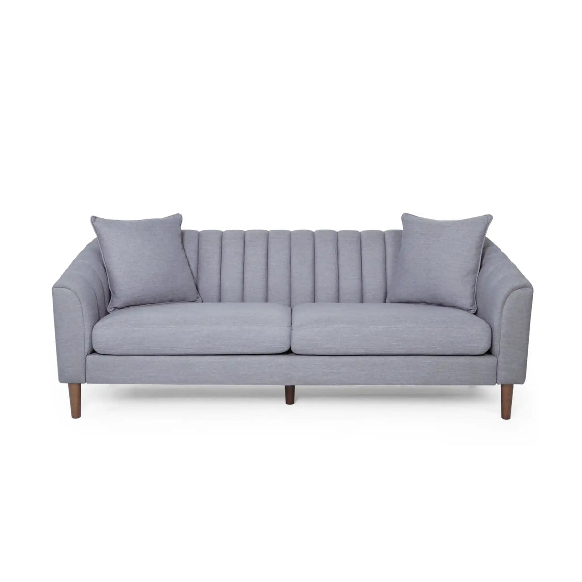 Contemporary 3 Seater Sofa With Plush Cushions