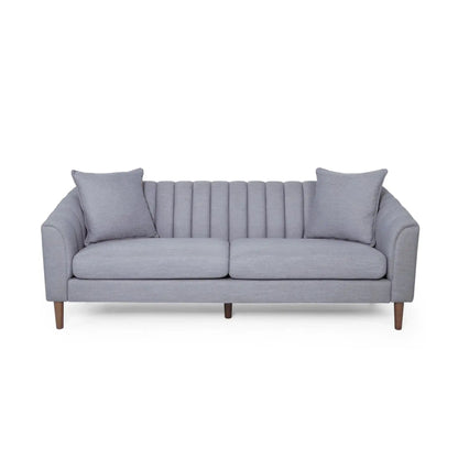 Contemporary 3 Seater Sofa With Plush Cushions