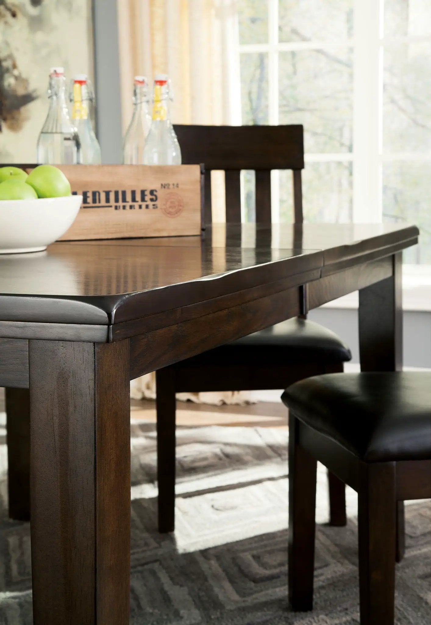 Haddigan Dining Room Extension Table With Leaf