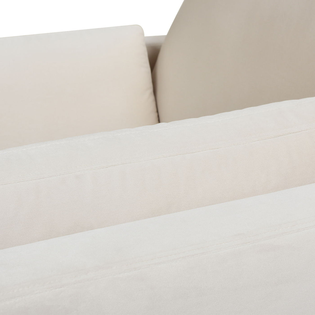 Chaise lounge cushions beige with seam detailing by HouseOfZazla on Tampa Home & Garden Store