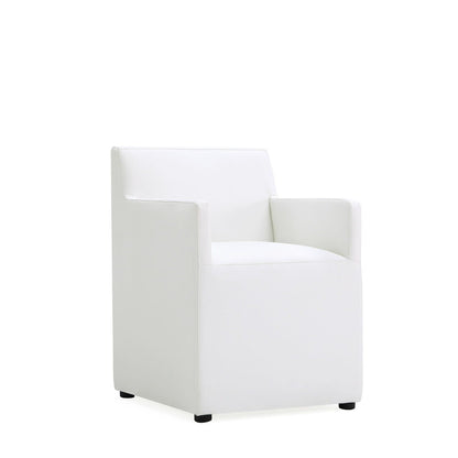 Anna Modern Square Armchair with Foam Cushion