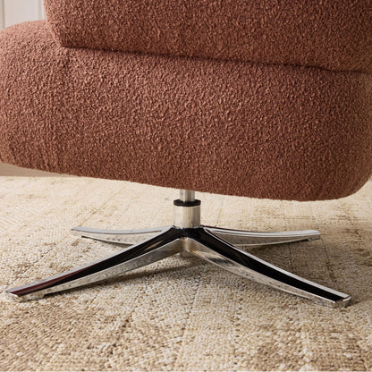 Cozy Cuddle Swivel Chair and Breathable Fabric
