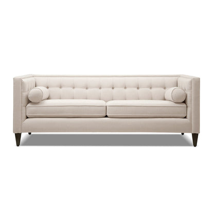 Modern Tuxedo Tufted Sofa With Comfort Support
