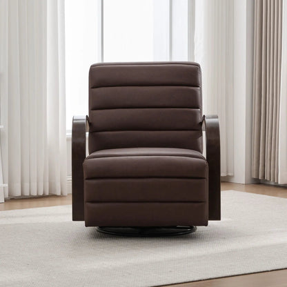 360 Degree Swivel Accent Chair Armrests Comfy