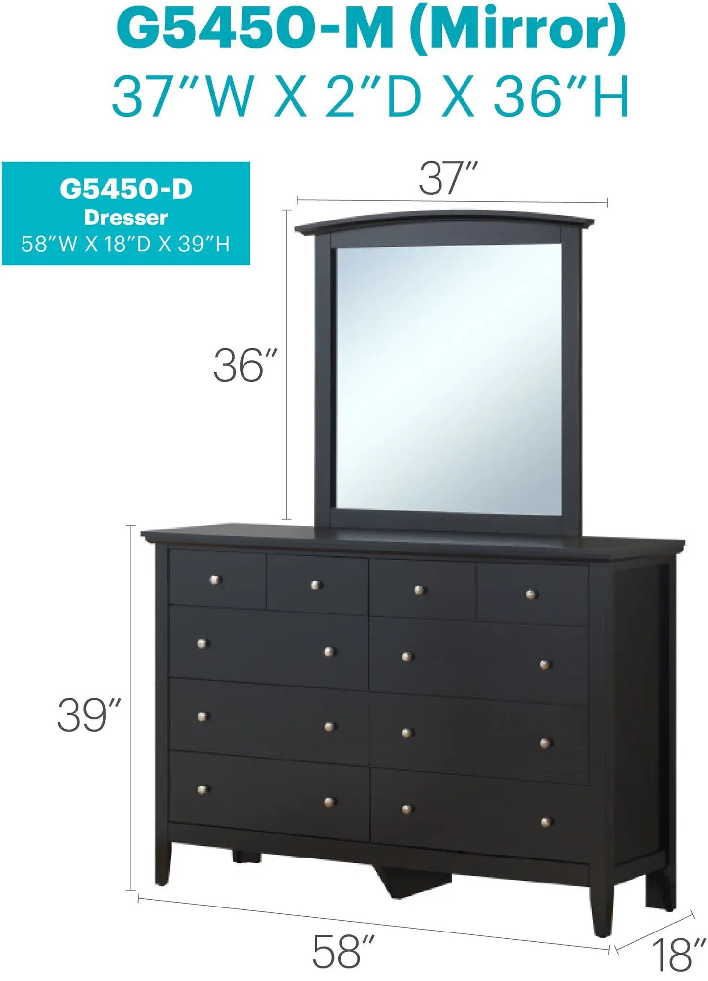 Hammond Elegant Casual Dresser for Any Room
