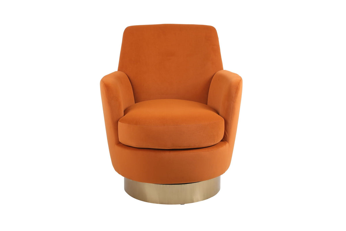 the Teddy Swivel Barrel Chair and Accent Seat