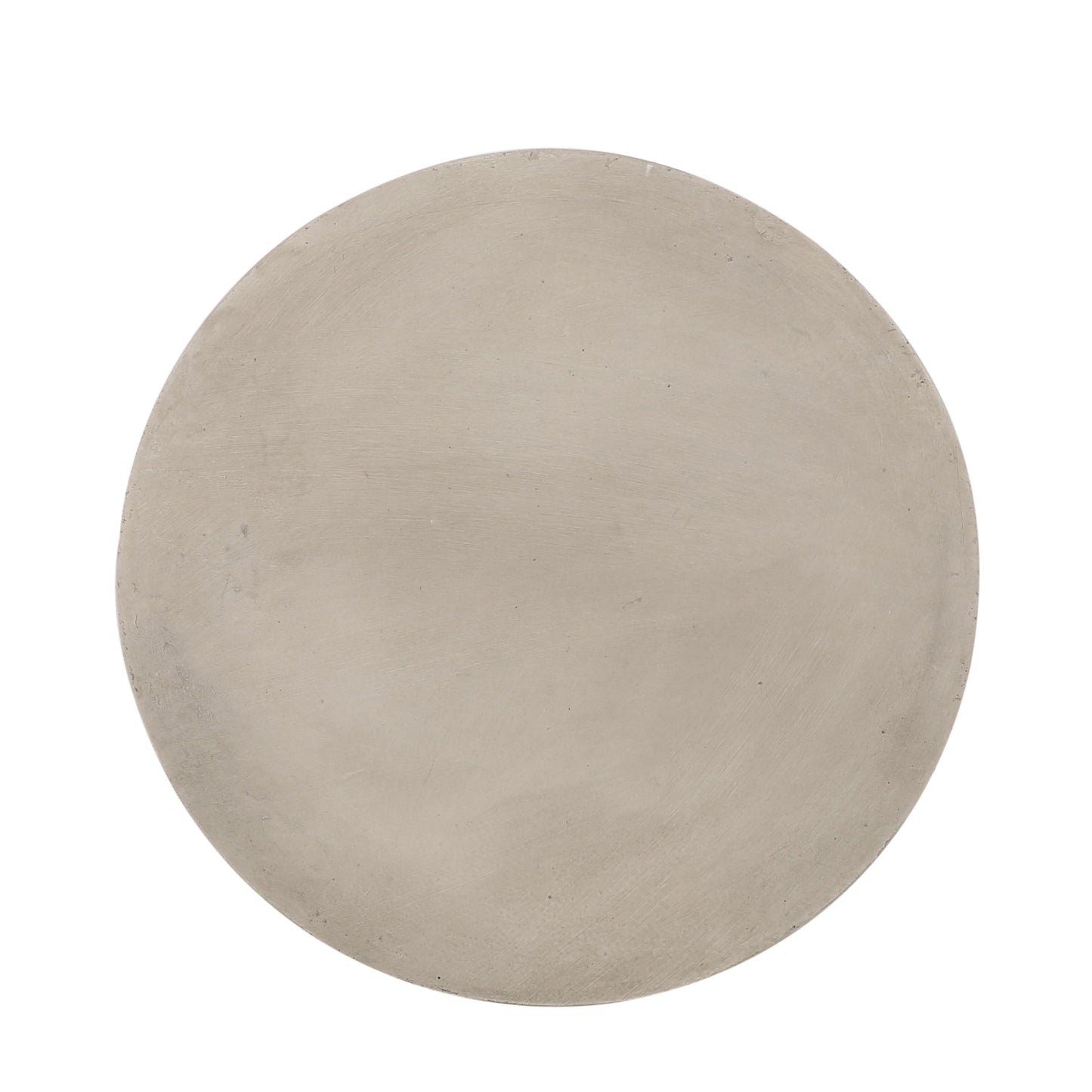 Outdoor Lightweight Concrete Side Table in light gray, HouseOfZazla on Tampa Home & Garden Store