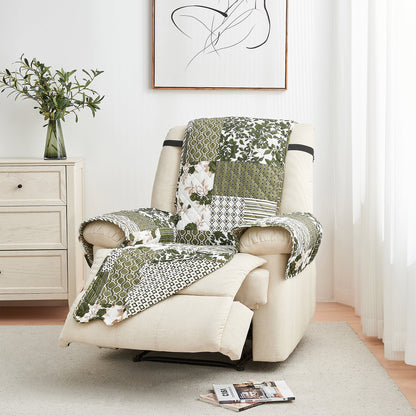 Reversible Floral Patchwork Furniture Cover