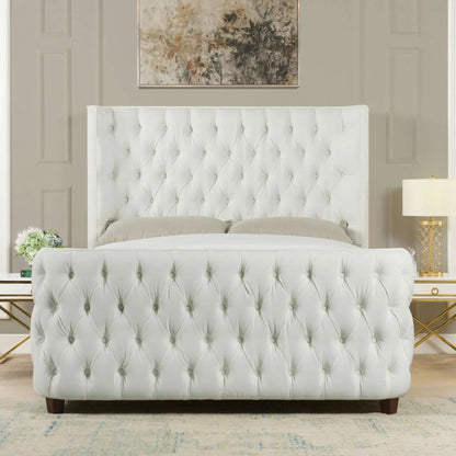 Brooklyn Tufted Bed Headboard and Footboard Set