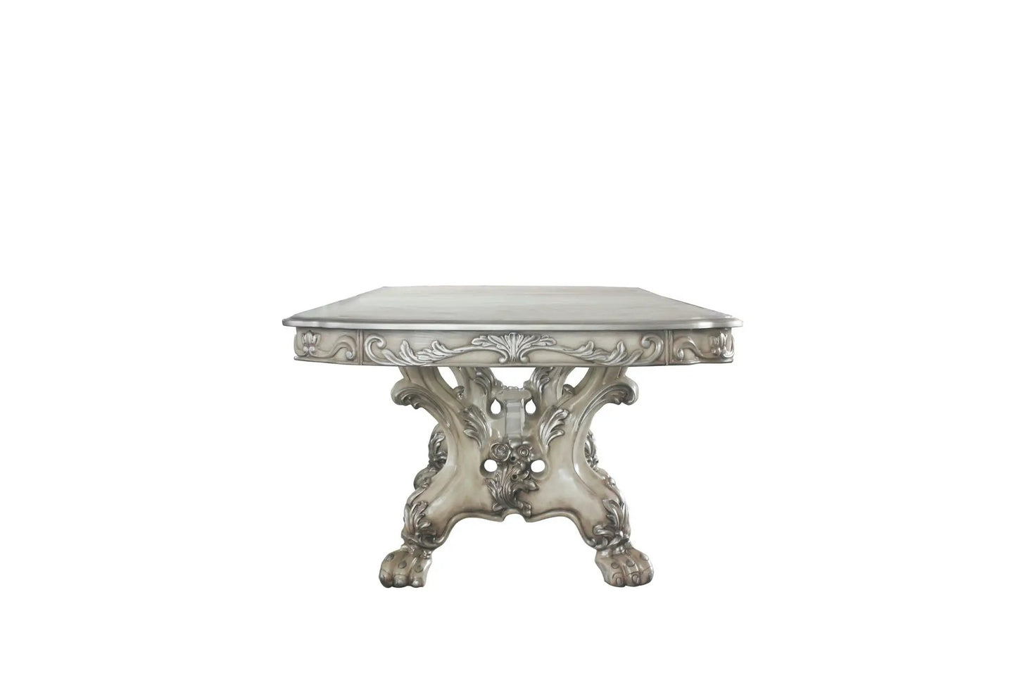 Dresden Expandable Dining Table with Curved Top