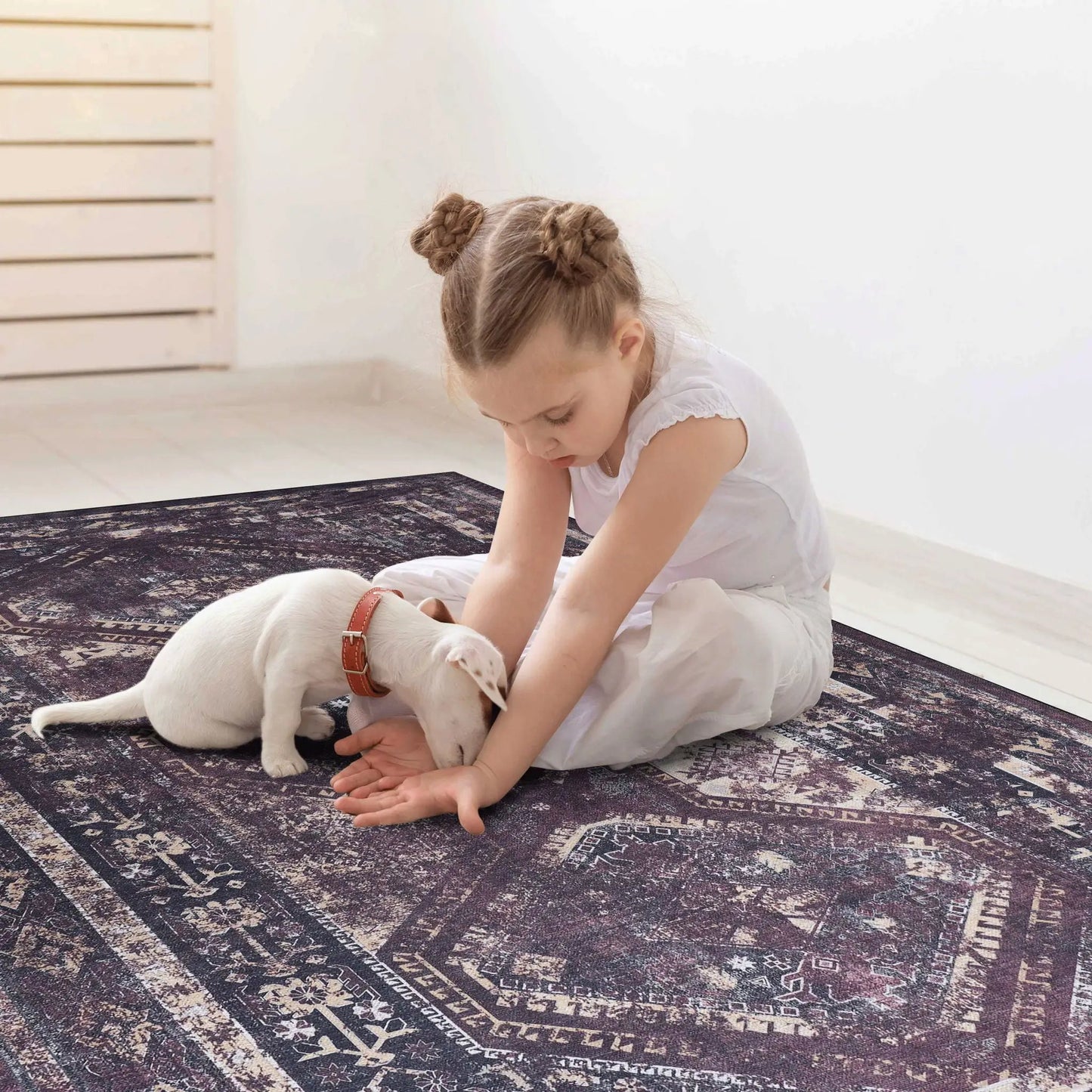 Maval Trendy Area Rug Machine Washable for Home