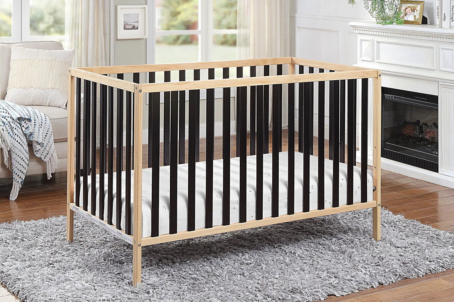Deux Remi 3 in 1 Convertible Island Crib