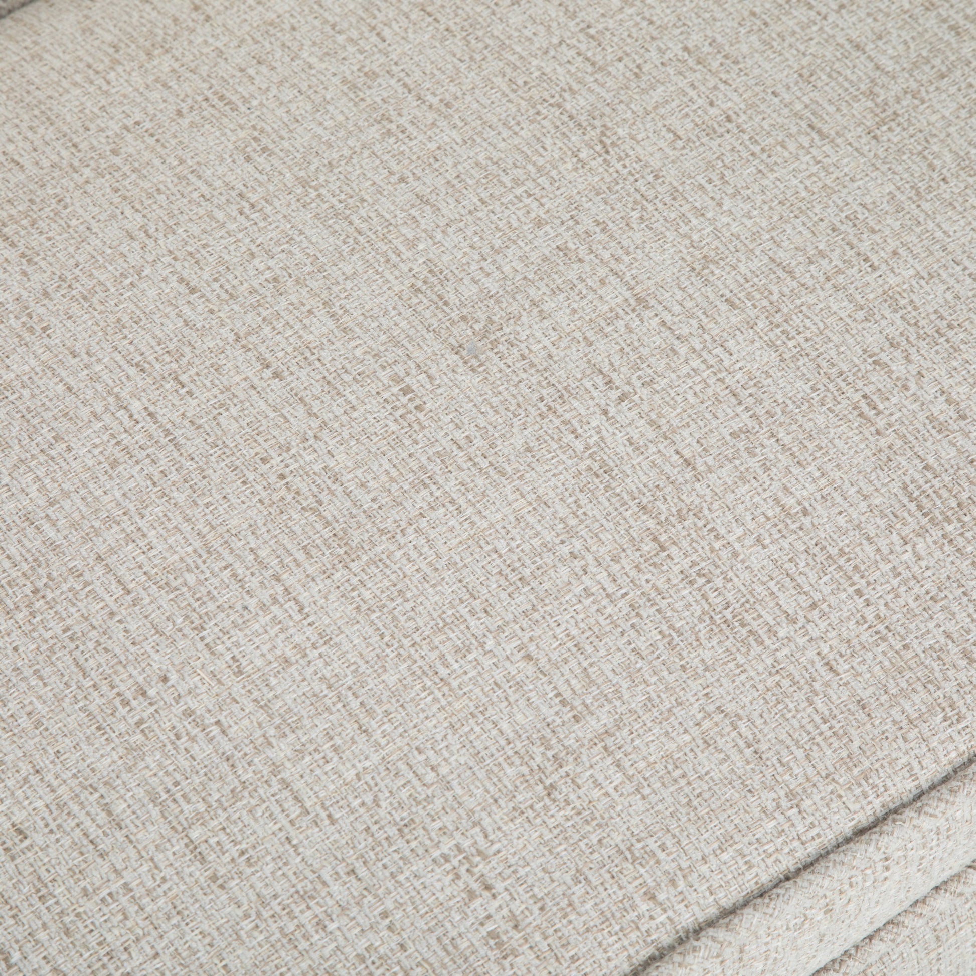 Parris Upholstered Bench platinum fabric swatch, beige textured upholstery by HouseOfZazla on Tampa Home & Garden Store