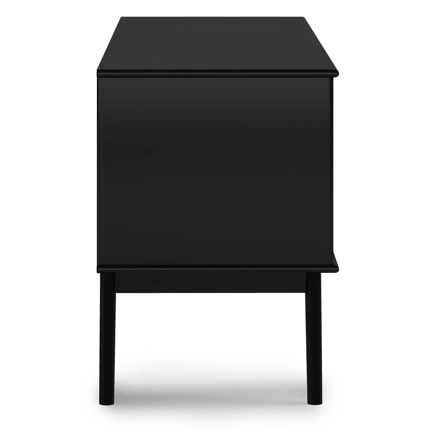 Draper Handcrafted Mid Century Low TV Media Stand