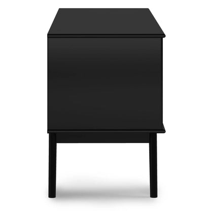 Draper Handcrafted Mid Century Low TV Media Stand