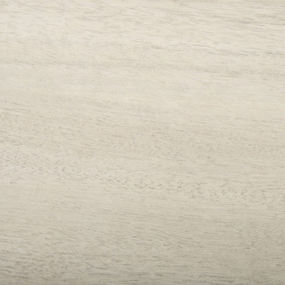 Acacia wood dining bench by HouseOfZazla, farmhouse style, natural light wood grain on Tampa Home & Garden Store