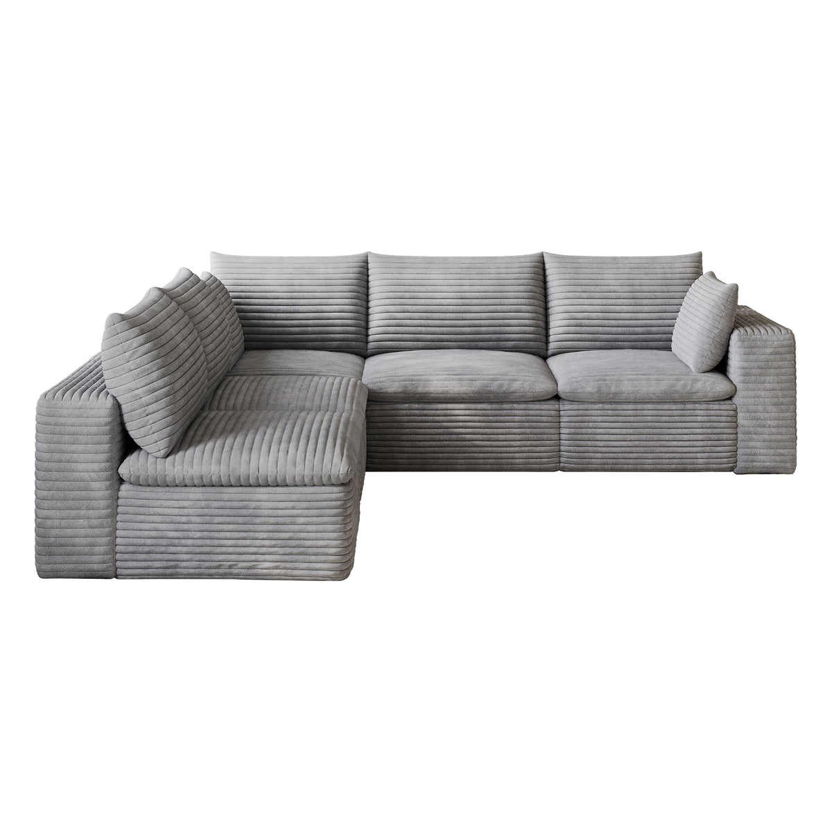 Modular Cloud Sofa and Corduroy Plush Seating
