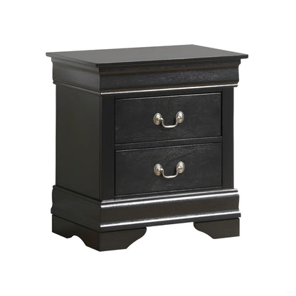 Louis Philippe Nightstand in Wood Veneer