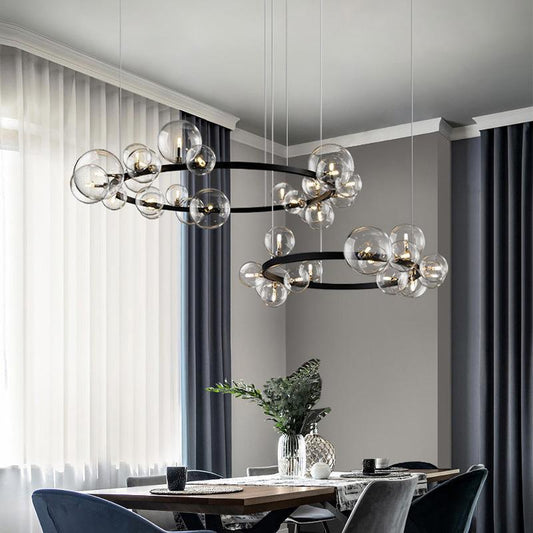 Bedroom Light Dining Room Glass Ball Chandelier - Tampa Home & Garden Store