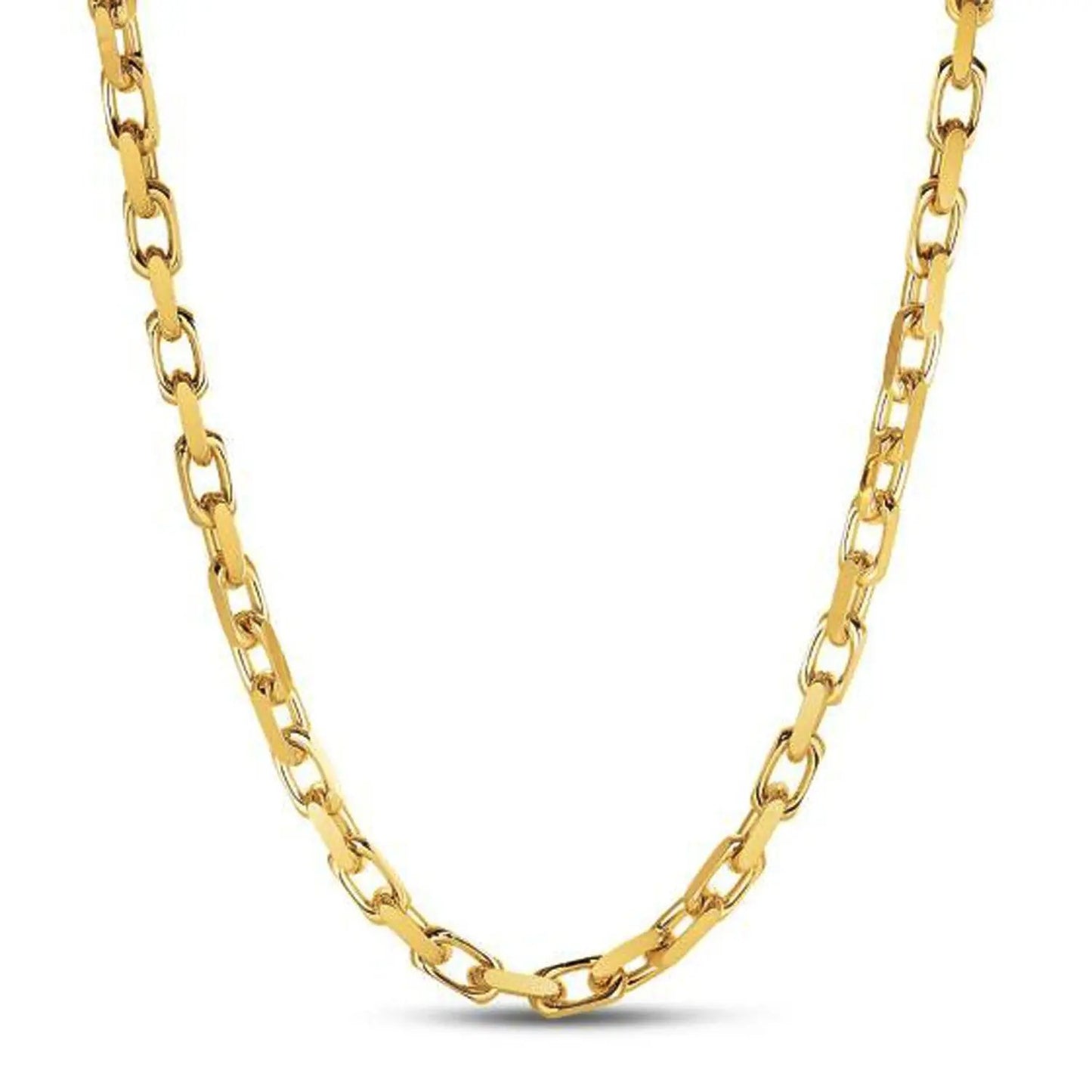 14k yellow gold French cable link chain necklace 6.10 mm Bids.com on Tampa Home & Garden Store