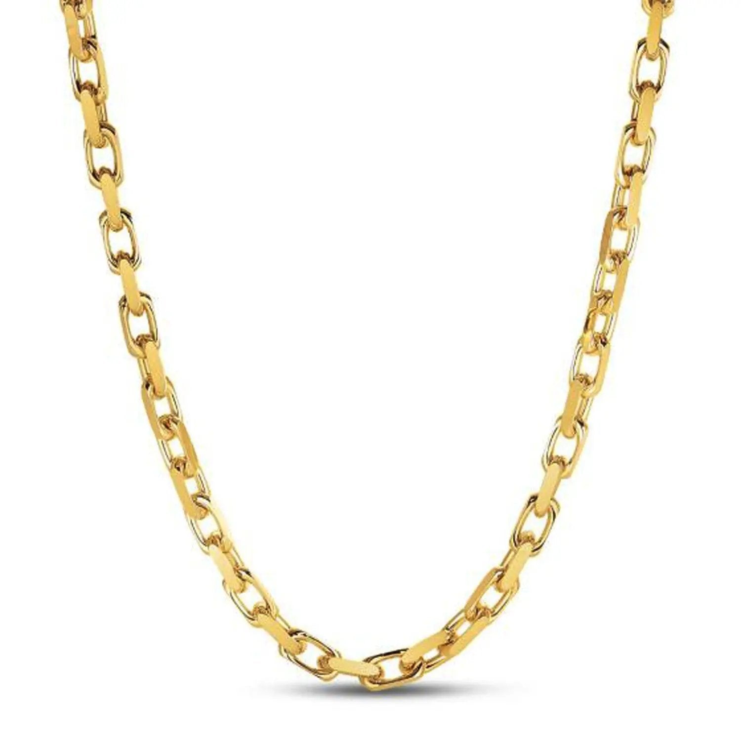 14k yellow gold French cable link chain necklace 6.10 mm Bids.com on Tampa Home & Garden Store