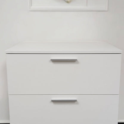 3 Drawer Modular Jumbo Chest white finish accent table by HouseOfZazla on Tampa Home & Garden Store