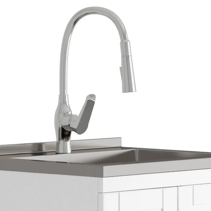 Reed Deluxe Laundry Cabinet with Pull-Out Faucet