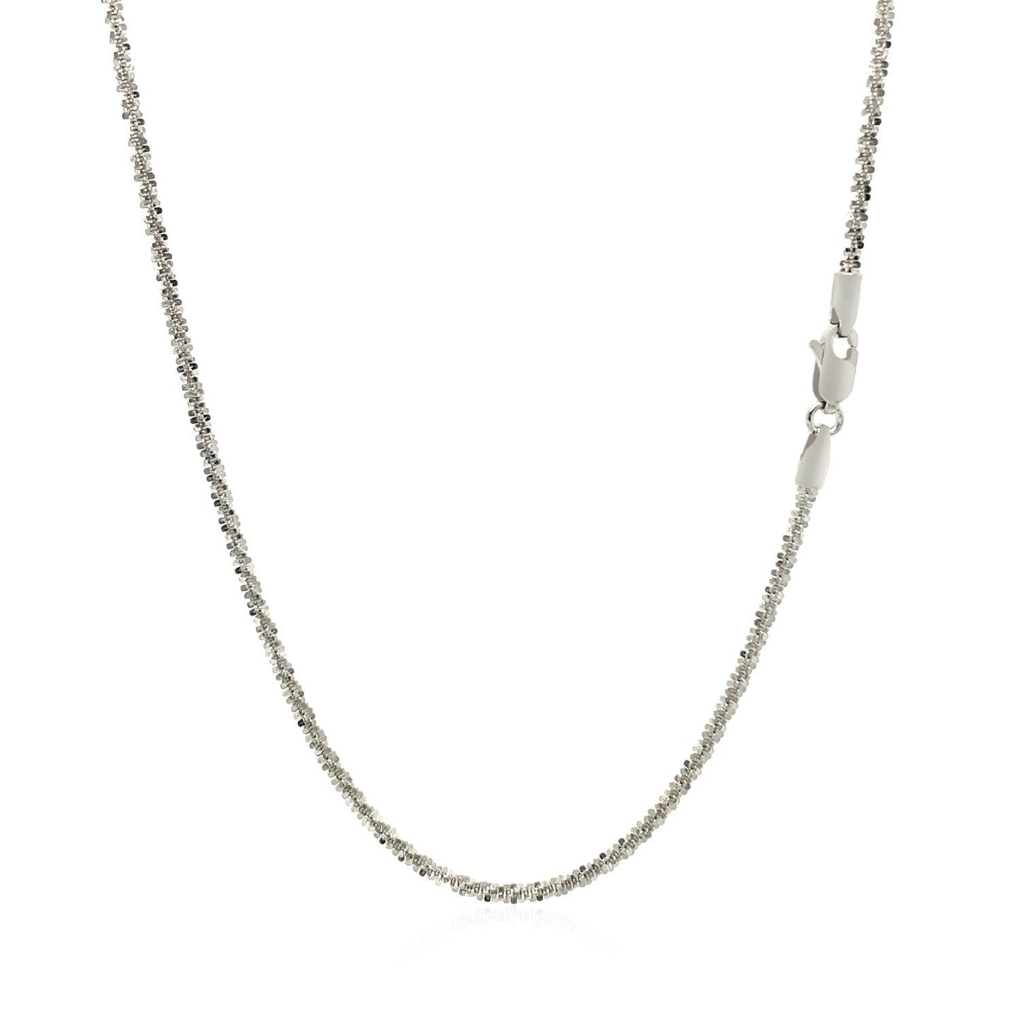 14k White Gold Sparkle Chain 1.5mm necklace by Bids.com on Tampa Home & Garden Store