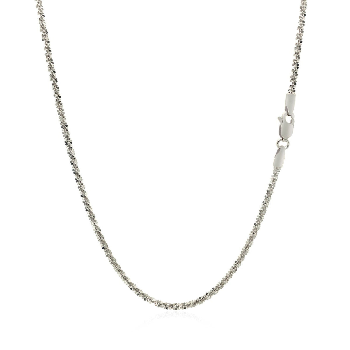 14k White Gold Sparkle Chain 1.5mm necklace by Bids.com on Tampa Home & Garden Store