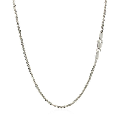 14k White Gold Sparkle Chain 1.5mm necklace by Bids.com on Tampa Home & Garden Store