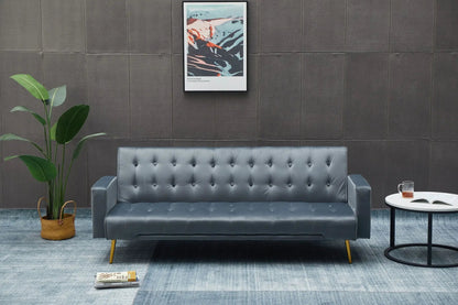 Compact Design Sofa Bed with Premium Fabric