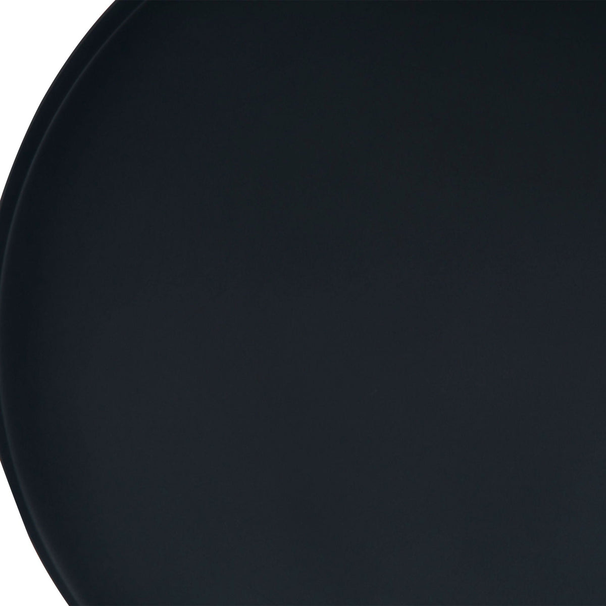 Monet Black Metal Nesting Tables dark curved-edge tops close-up on Tampa Home & Garden Store