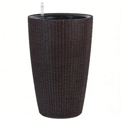 Tall Planters Set with Water Level Monitor