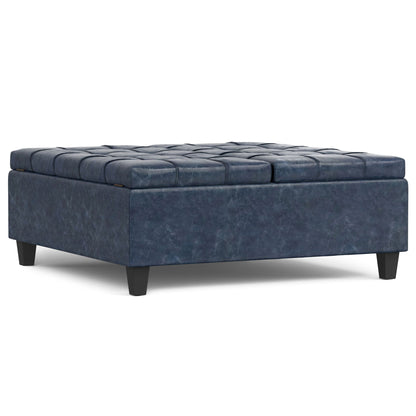 Harrison Upholstered Coffee Table Storage Ottoman