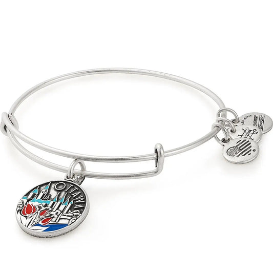 Ottawa Charm Bangle, Alex and Ani silver-tone bracelet with Ottawa disk charm on Tampa Home & Garden Store