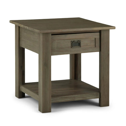 Monroe Handcrafted Side Table and the Acacia Wood