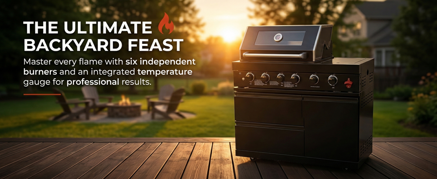 46 Inches Stainless Steel and Professional Grill