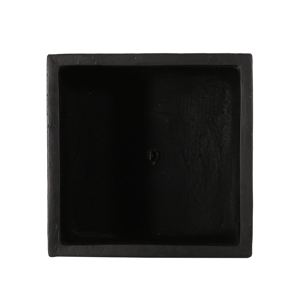 Modern Outdoor Planter by HouseOfZazla in black textured concrete look on Tampa Home & Garden Store