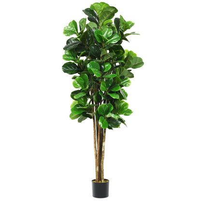 Maceta Decorativa Artificial de 6 Pies para Interiores y Exteriores