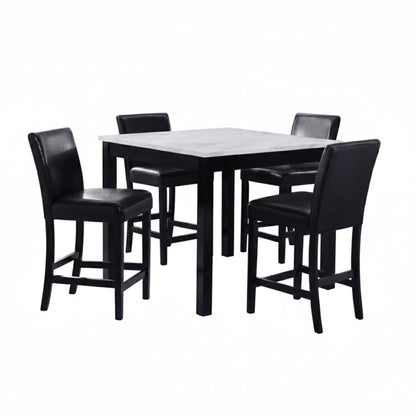 Modern Counter Height 5 Piece Dining Set