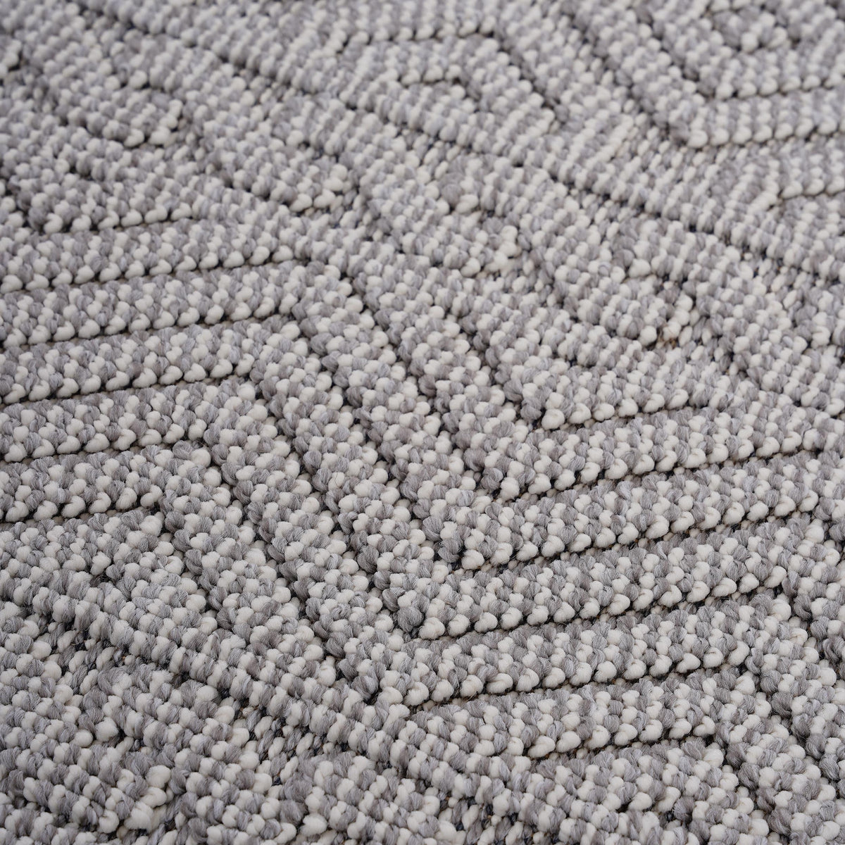 Guros Collection 7.9x10 durable soft area rug grey plush pile HouseOfZazla on Tampa Home & Garden Store