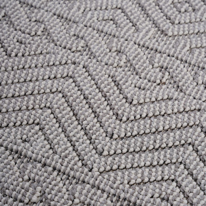 Guros Collection 7.9x10 durable soft area rug grey plush pile HouseOfZazla on Tampa Home & Garden Store